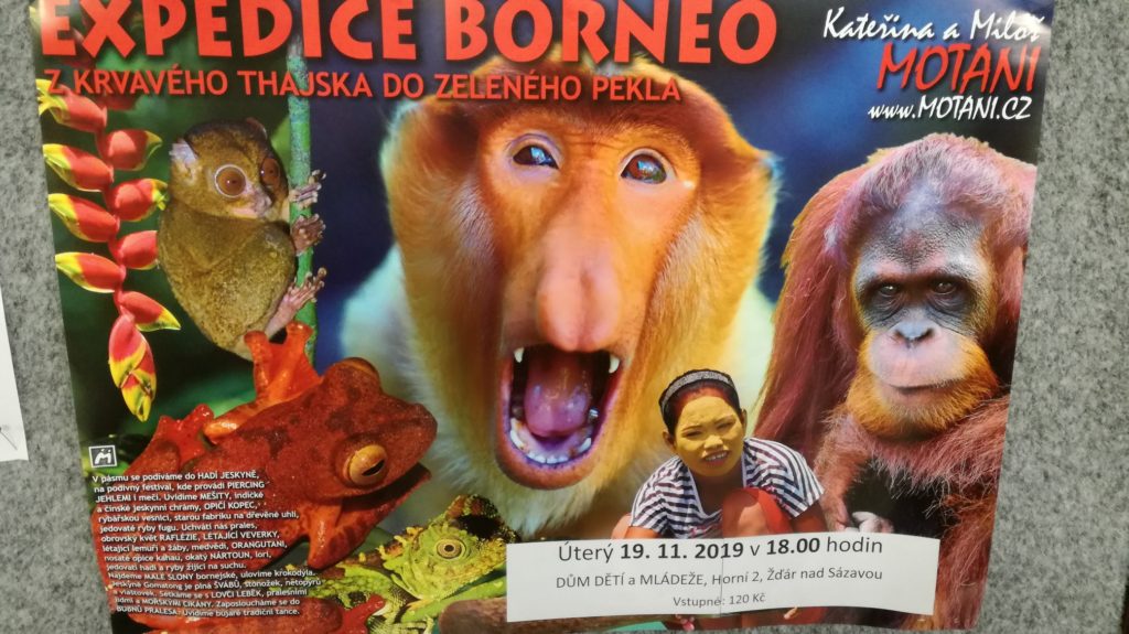 Borneo – cestovatelský pořad očima žáka čtvrtého ročníku