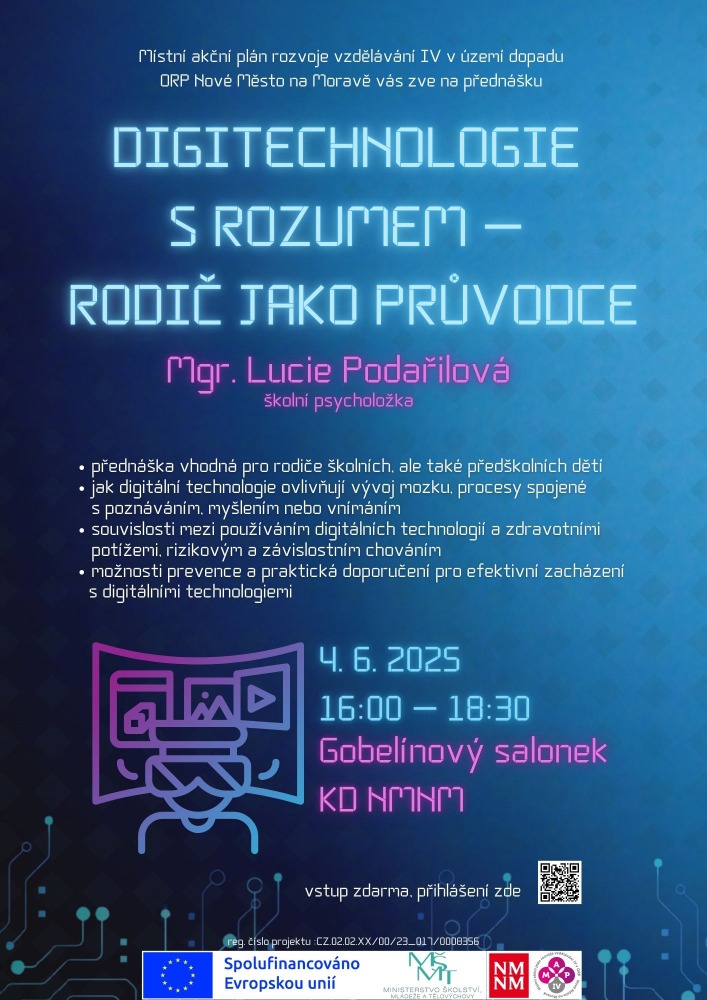 DIGITECHNOLOGIE S ROZUMEM – RODIČ JAKO PRŮVODCE