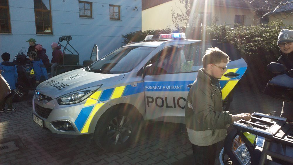 Exkurze u policie Exkurze u policie