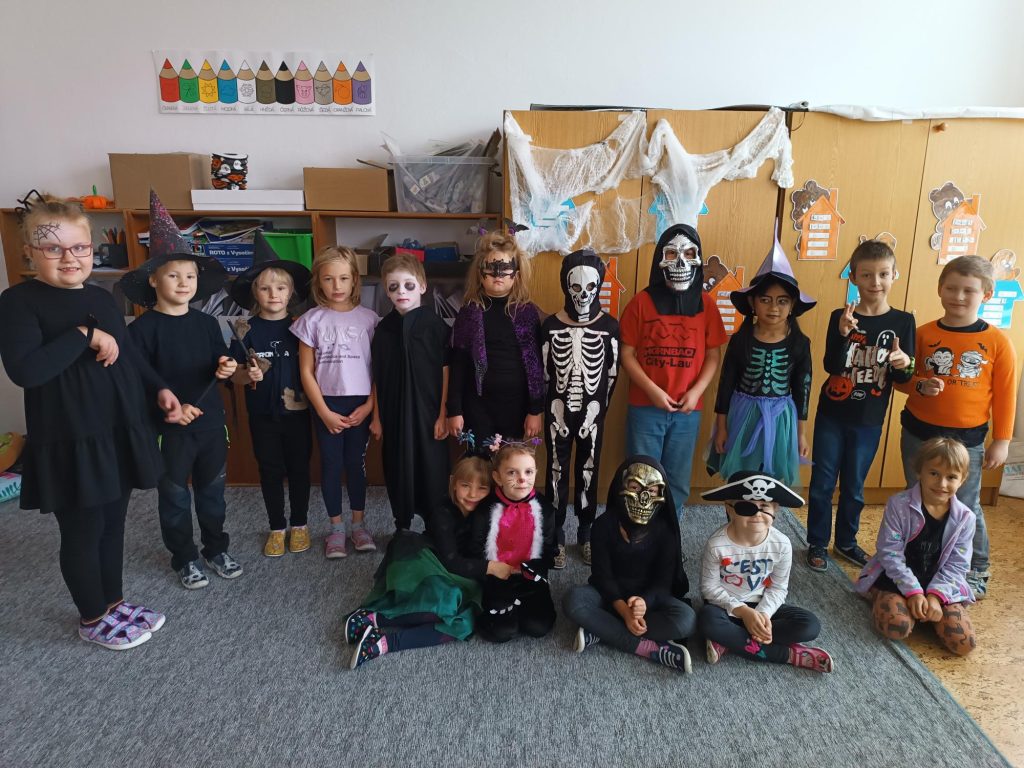 Halloween v 1. třídě